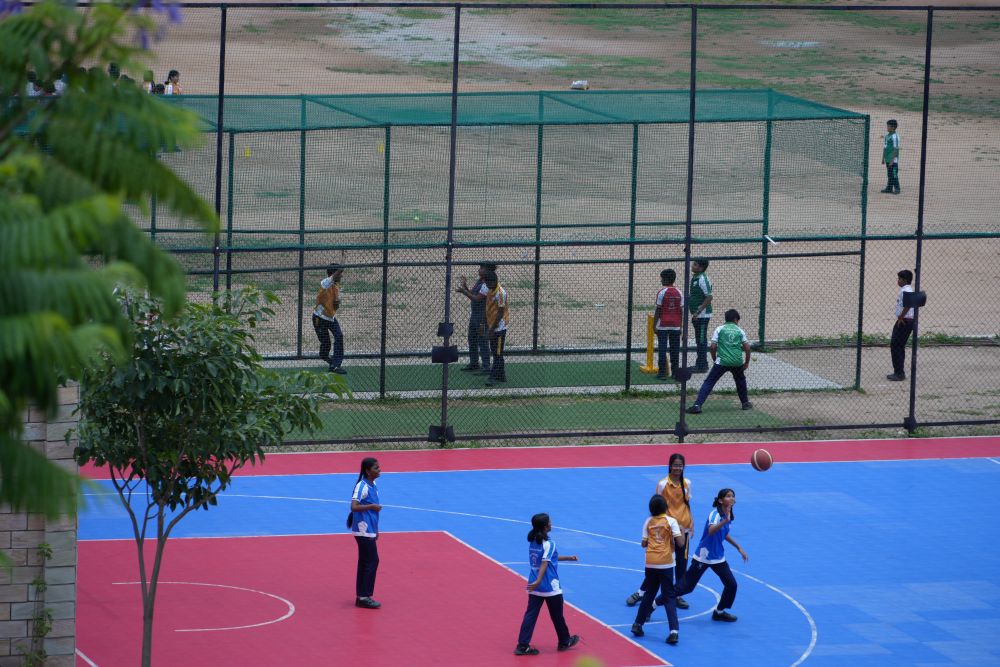Vibrant play areas